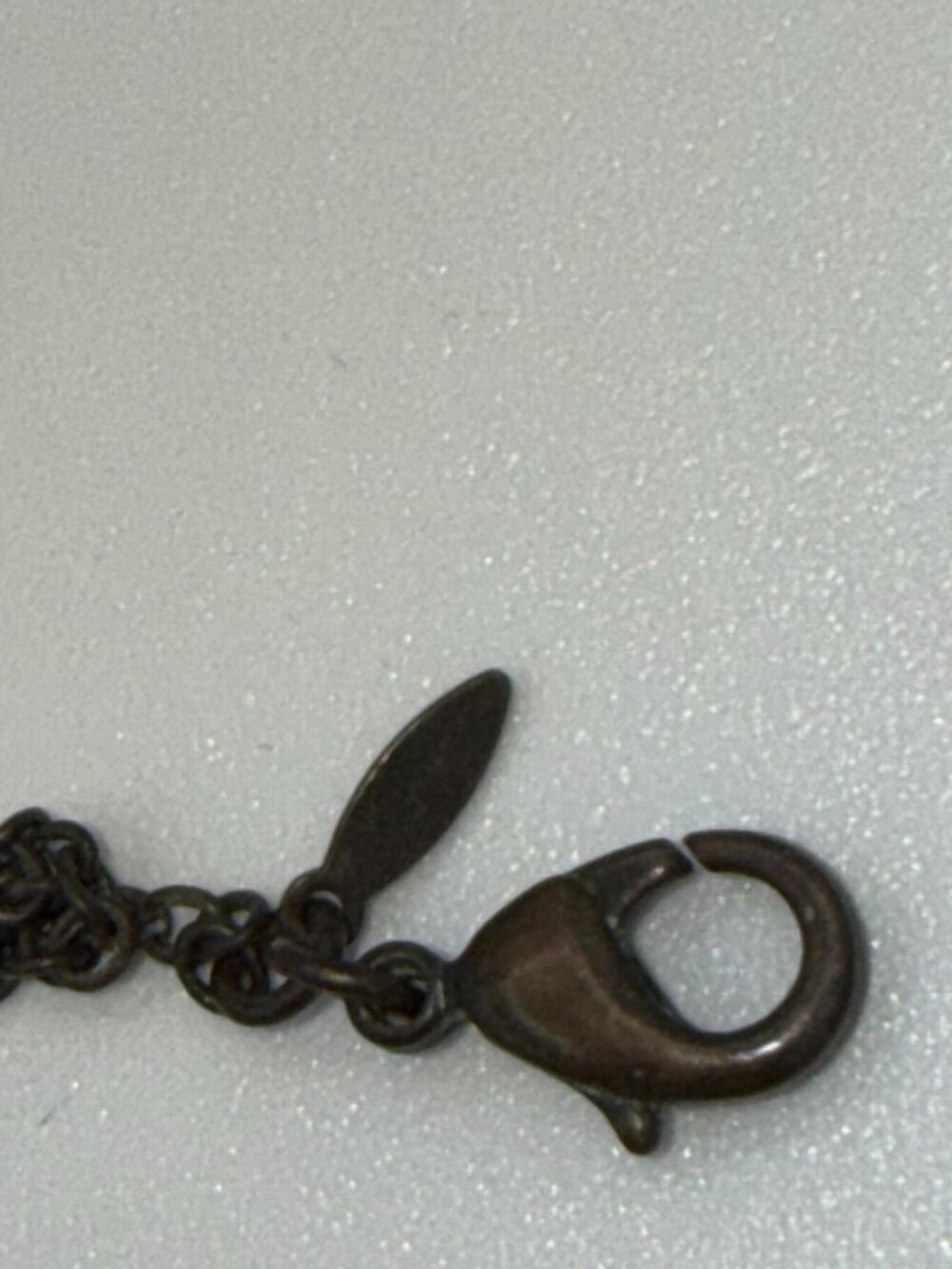 Avon Floral Charm Bracelet – Bronze Tone Beaded Vintage Style - Picture 9 of 16